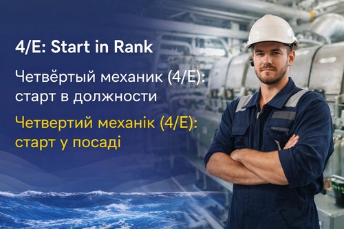 Четвёртый механик (4E) старт в должности Четвертий механік (4E) старт у посаді.jpg