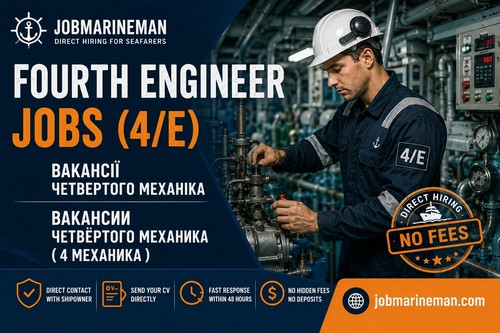 Fourth Engineer Jobs (4E) Вакансии Четвёртого механика ( 4 механика ).jpg