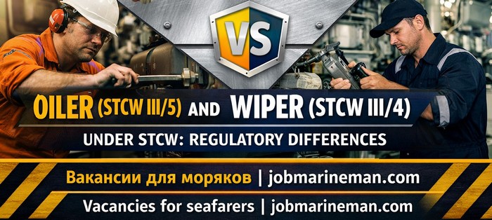 OILER vs WIPER вакансии для моряков jobmarineman.com.jpg