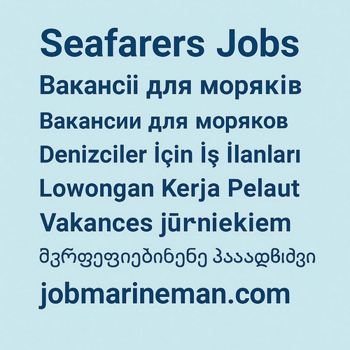 Seafarers Jobs Вакансії для моряків Вакансии для моряков Vakances jūrniekiem.jpg